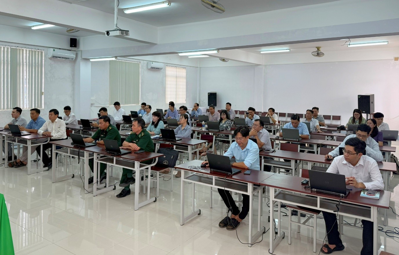 Học viên tham gia lớp tập huấn An toàn thông tin mạng năm 2025